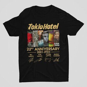 Tokio Hotel Graphic Tee Band Music Fan Gift Casual Streetwear Unisex T-Shirt 159